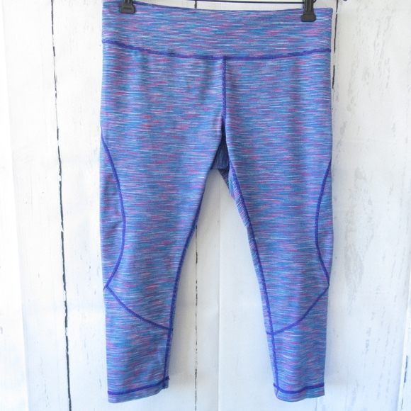 Zella Pants - *SOLD Zella Crop Leggings Space Dye Capri Workout